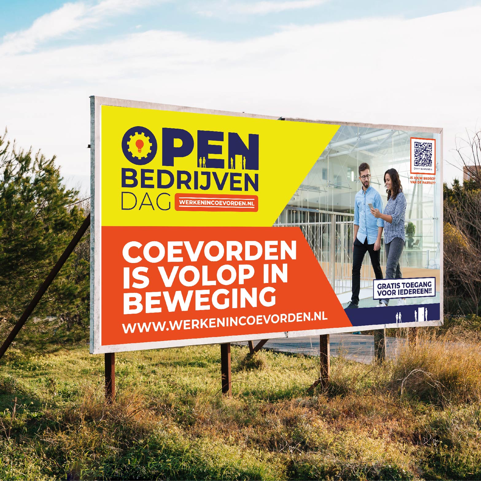 Reclame Banner buiten