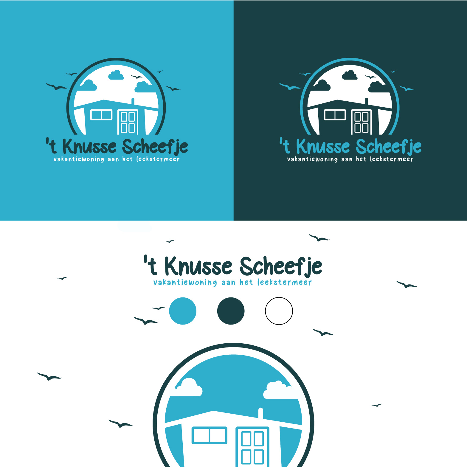 Logo ontwerp t Knusse Scheefje